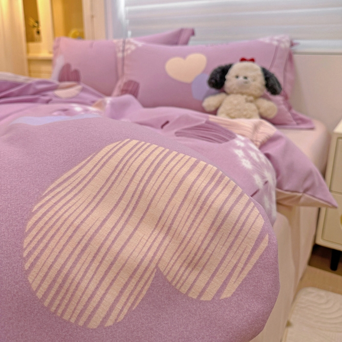 91家纺网 家纺一手货源 找家纺 （总）卡普二店 2025新款全棉纯棉磨毛加厚单品系列-被套单件单被套