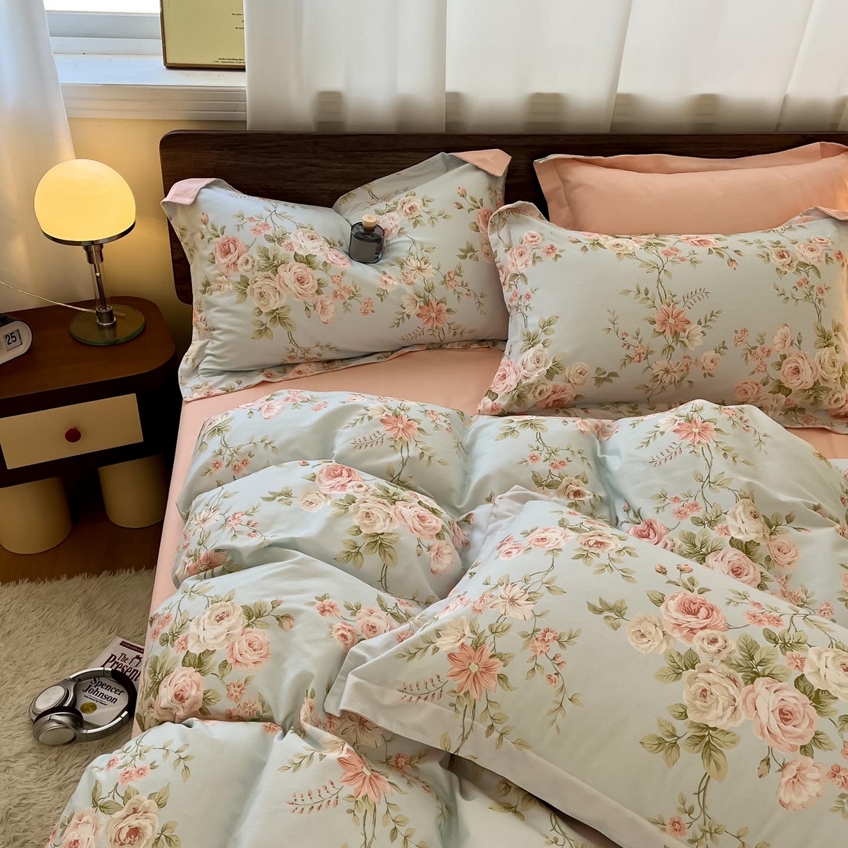 91家纺网 家纺一手货源 找家纺 （总）涵宸家纺 2025新款加厚全棉磨毛印花四件套--罗马系列 场景二