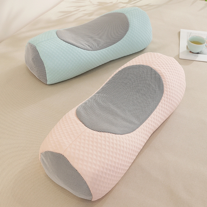 91家纺网 家纺一手货源 找家纺 （总）缦吉 2025款凉感豆豆荞麦壳护颈枕元宝枕