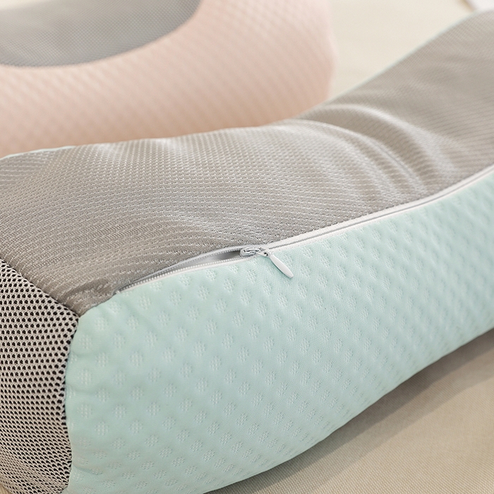 91家纺网 家纺一手货源 找家纺 （总）缦吉 2025款凉感豆豆荞麦壳护颈枕元宝枕