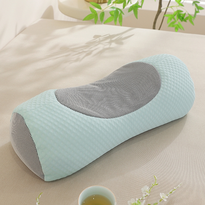 缦吉 2025款凉感豆豆荞麦壳护颈枕元宝枕 凉感元宝兰