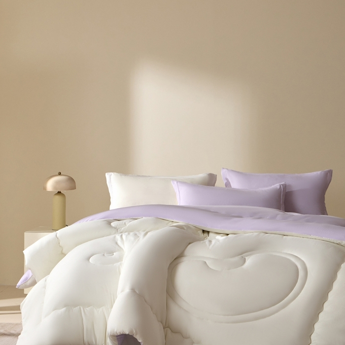 91家纺网 家纺一手货源 找家纺 （总）U被家纺 2025新款软FU软棉奶油一体懒人被被子被芯