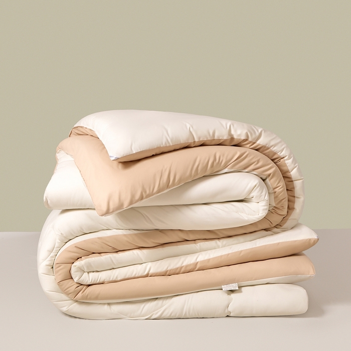 U被家纺 2025新款软FU软棉奶油一体懒人被被子被芯 奶油橘