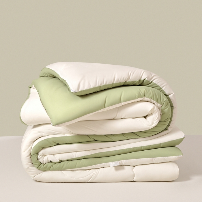 U被家纺 2025新款软FU软棉奶油一体懒人被被子被芯 奶油绿