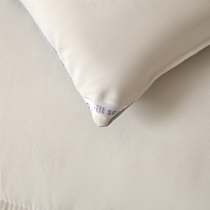 91家纺网 家纺一手货源 找家纺 U被家纺 2025新款软FU软棉奶油一体懒人被被子被芯 奶油灰