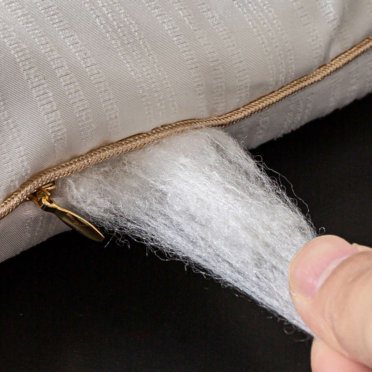 91家纺网 家纺一手货源 找家纺 （总）罗布斯 2025新款全棉提花冬被拉链二合一子母被冬被春秋被夏被子被芯蛋白被加厚棉被单被图（含实拍图）（工艺升级特点 ； 四圈已固定锁棉 不移动不跑棉）