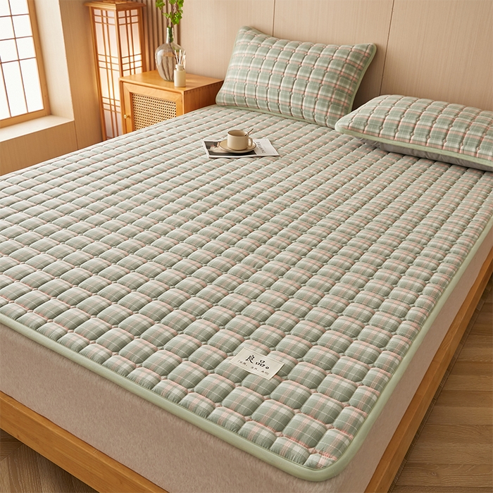 91家纺网 家纺一手货源 找家纺 （总）缦吉 2025款加厚新疆棉花床垫床褥床护垫床单