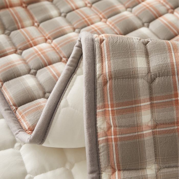 91家纺网 家纺一手货源 找家纺 缦吉 2025款加厚新疆棉花床垫床褥床护垫床单 简兮咖