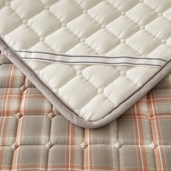 91家纺网 家纺一手货源 找家纺 缦吉 2025款加厚新疆棉花床垫床褥床护垫床单 简兮咖