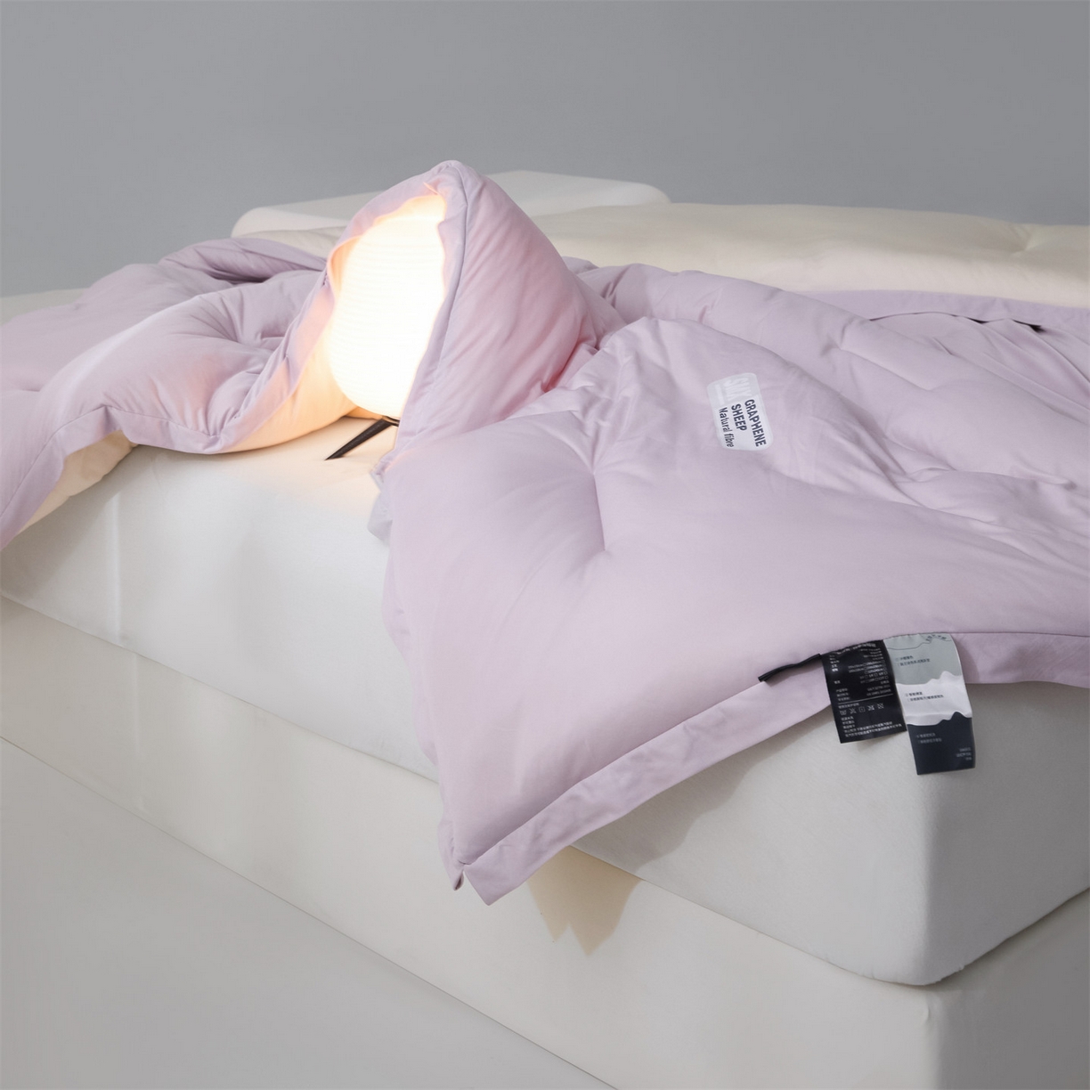 91家纺网 家纺一手货源 找家纺 宝士康家纺 2025新品亚朵同款双盖春秋被/被芯/跨境/外贸-墨烯引力 墨烯引力-粉色