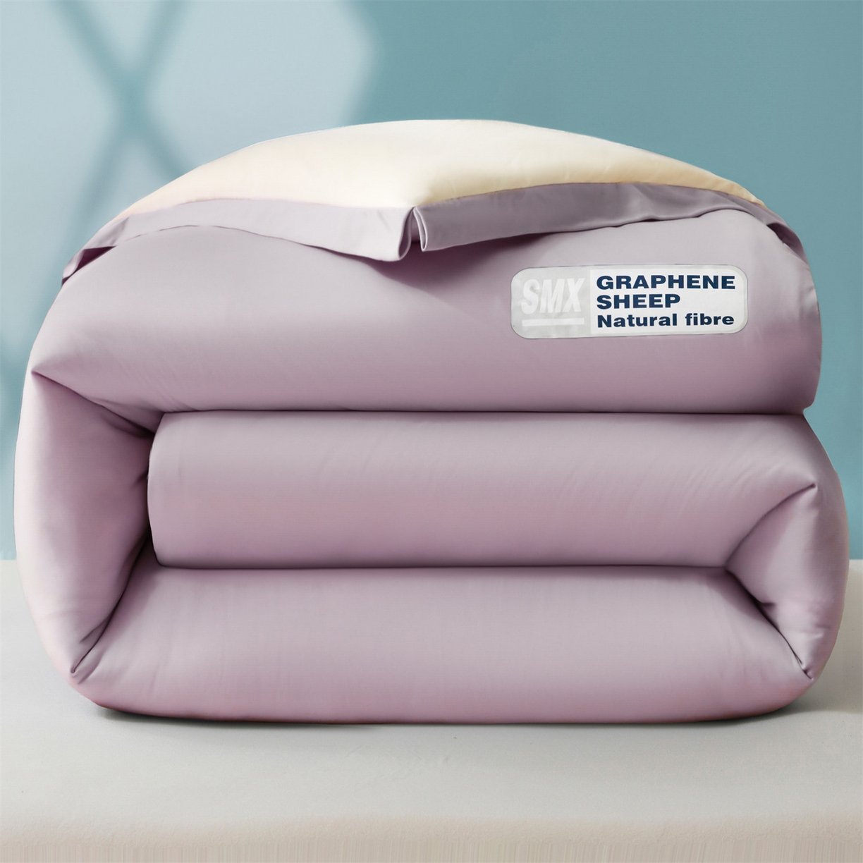 91家纺网 家纺一手货源 找家纺 宝士康家纺 2025新品亚朵同款双盖春秋被/被芯/跨境/外贸-墨烯引力 墨烯引力-粉色