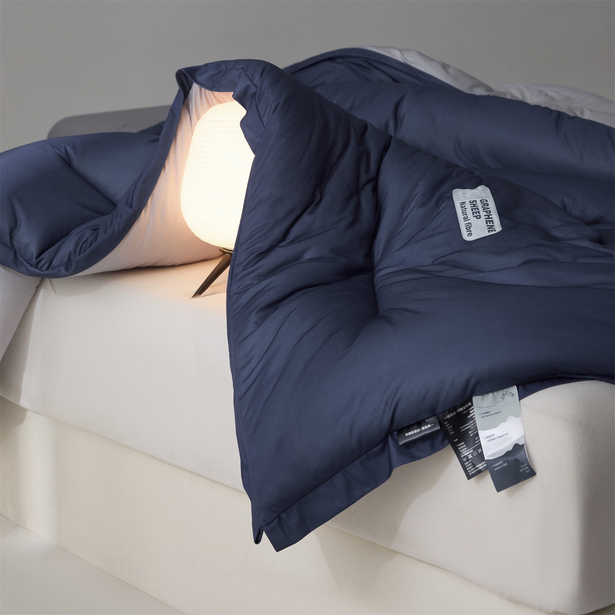 91家纺网 家纺一手货源 找家纺 （总）宝士康家纺 2025新品亚朵同款双盖春秋被/被芯/跨境/外贸-墨烯引力