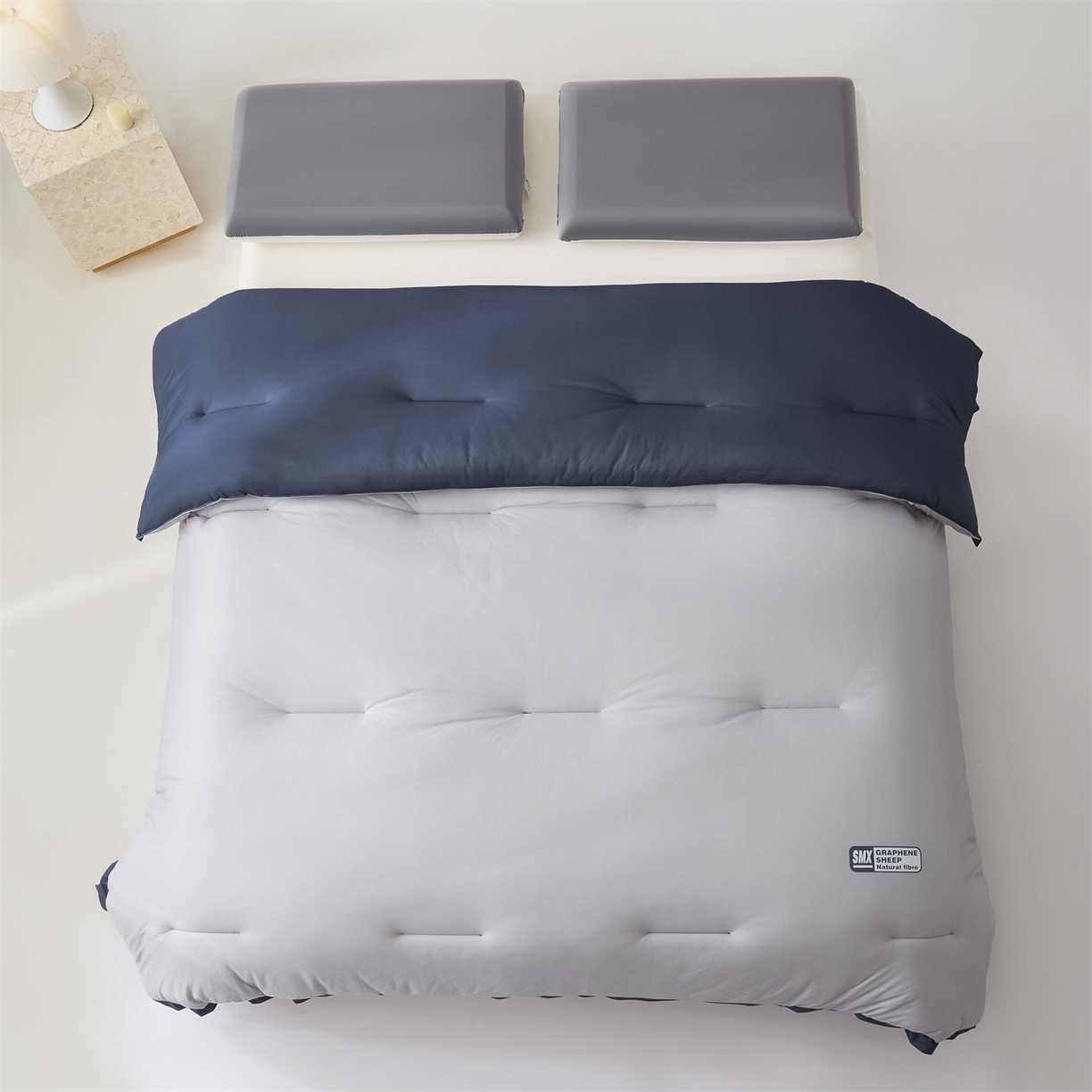 91家纺网 家纺一手货源 找家纺 （总）宝士康家纺 2025新品亚朵同款双盖春秋被/被芯/跨境/外贸-墨烯引力