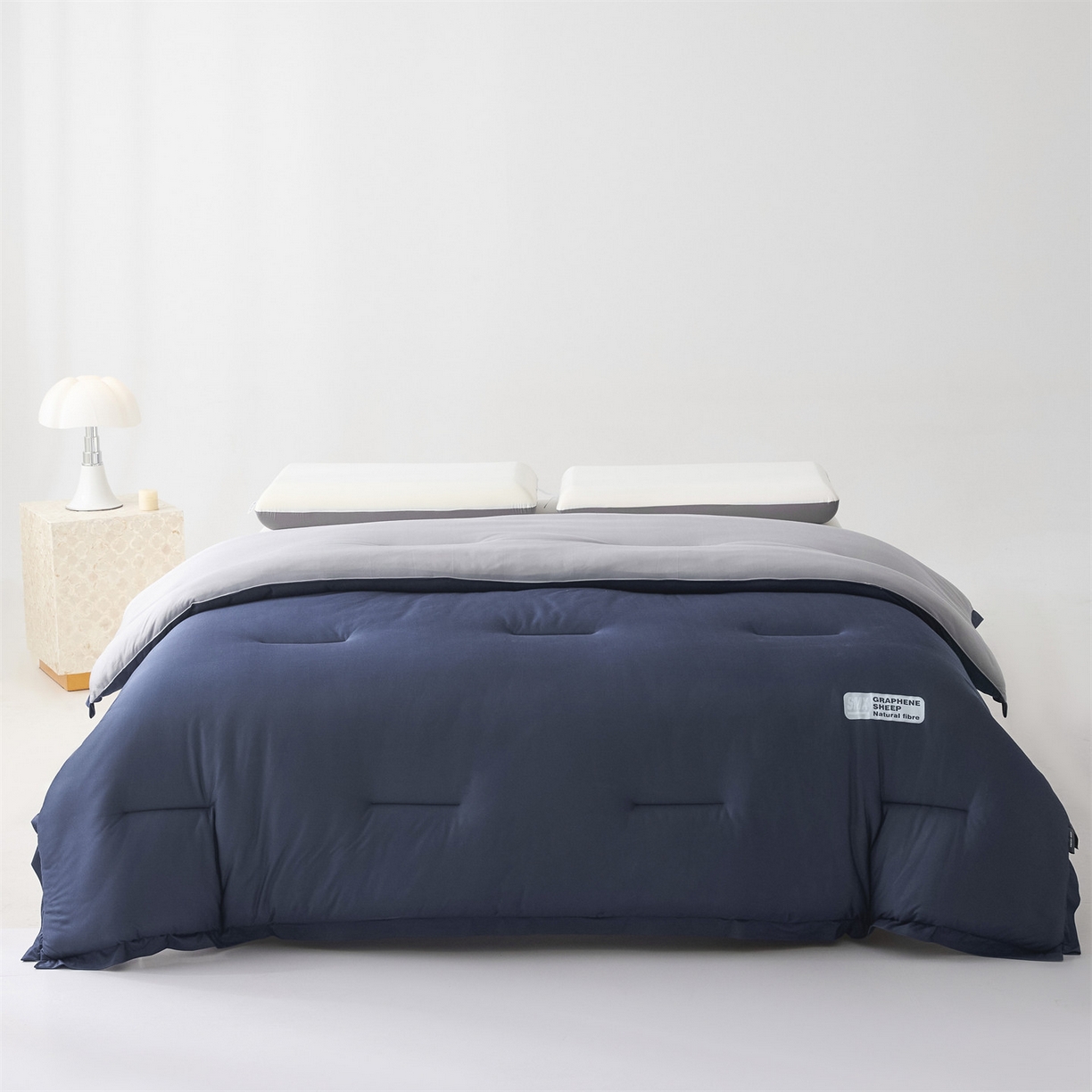 91家纺网 家纺一手货源 找家纺 （总）宝士康家纺 2025新品亚朵同款双盖春秋被/被芯/跨境/外贸-墨烯引力