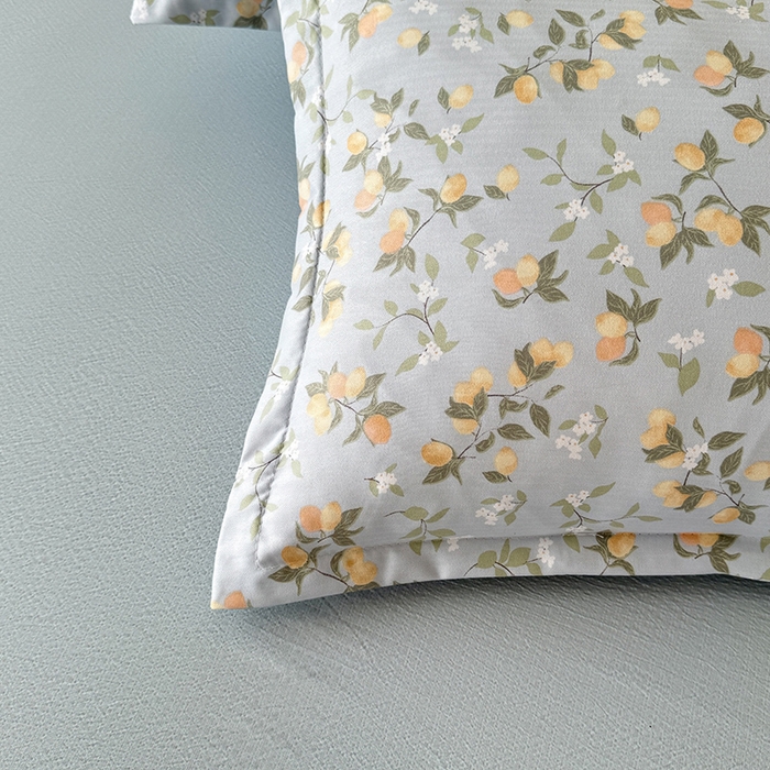 91家纺网 家纺一手货源 找家纺 韩约家纺 2025秋冬加厚1双层刺绣花边床单款棉麻四件套 初见