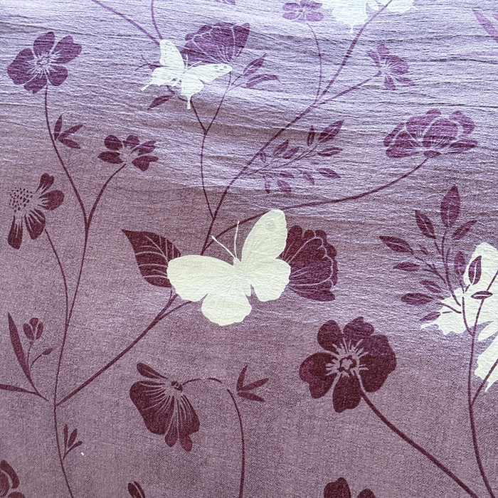 91家纺网 家纺一手货源 找家纺 韩约家纺 2025秋冬加厚1双层刺绣花边床单款棉麻四件套 雨蝶