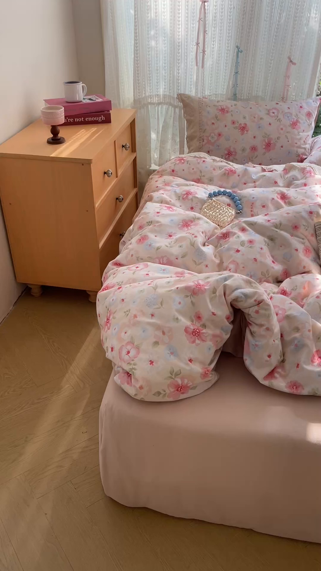 91家纺网 家纺一手货源 找家纺 （总）雅居纺家纺 2025新款全棉纯棉韩版花边磨毛四件套