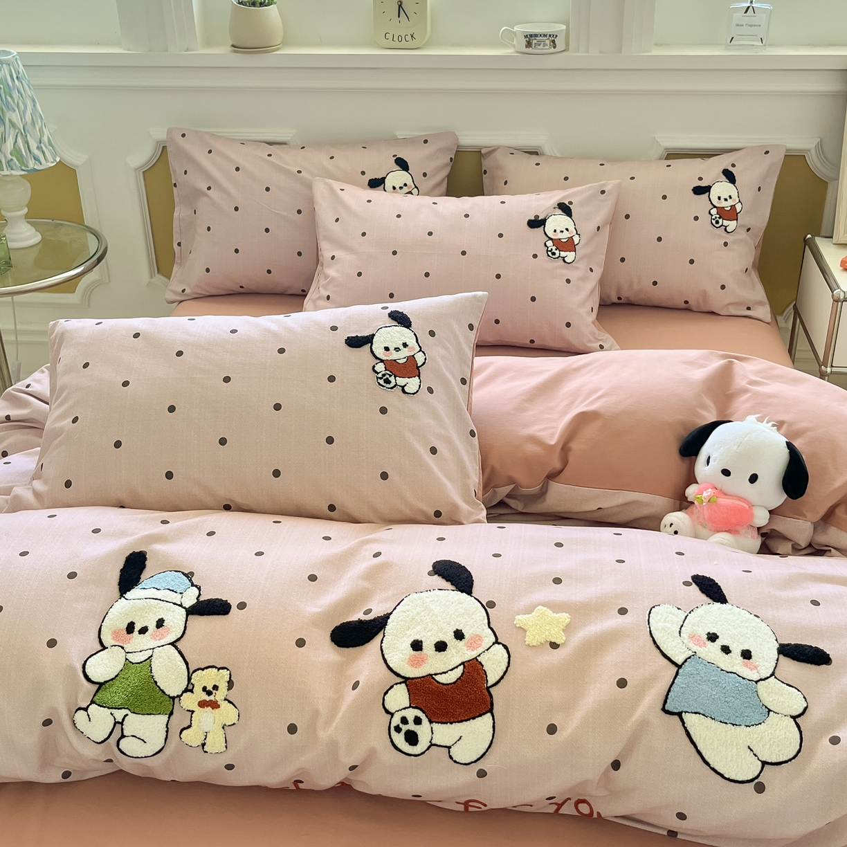 （总）雅居纺家纺 2025新款全棉纯棉磨毛毛巾绣四件套