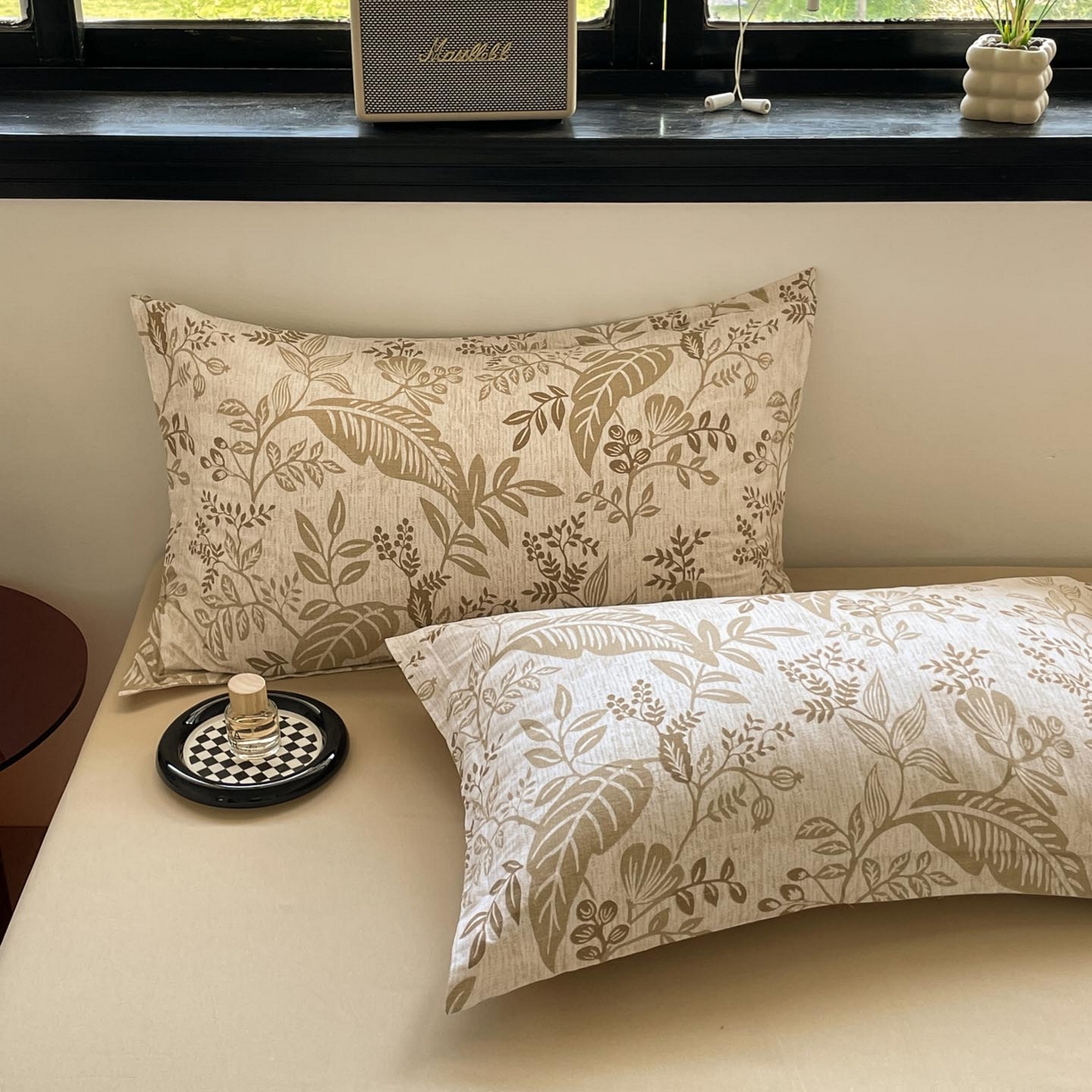 91家纺网 家纺一手货源 找家纺 涵宸家纺 2025新款加厚全棉磨毛印花四件套--罗马系列 场景二 F絮语