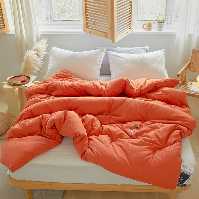 91家纺网 家纺一手货源 找家纺 VIP被业 2025新款里外新疆棉原棉被子被芯 喜庆红