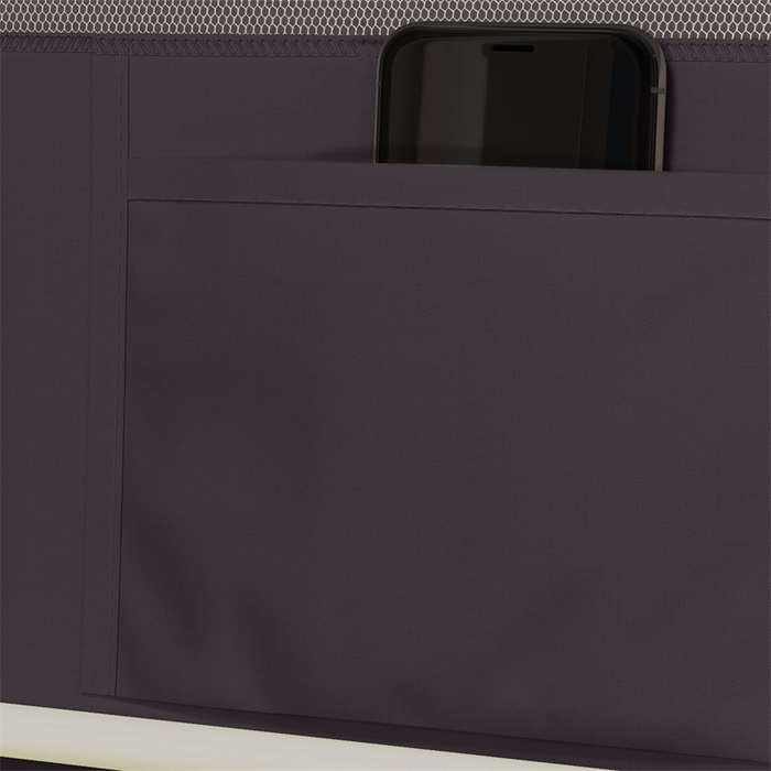 91家纺网 家纺一手货源 找家纺 佳梦家纺 2025新款烫画强遮光学生坐床蚊帐 小招财-深灰色