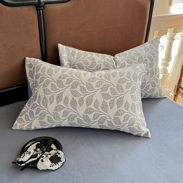 91家纺网 家纺一手货源 找家纺 （总）眠博士 2025新款全棉提花磨毛单枕套