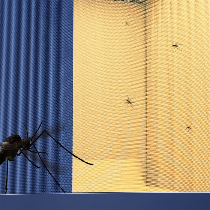 91家纺网 家纺一手货源 找家纺 佳梦家纺 2025新款素色遮光学生坐床蚊帐 天蓝色