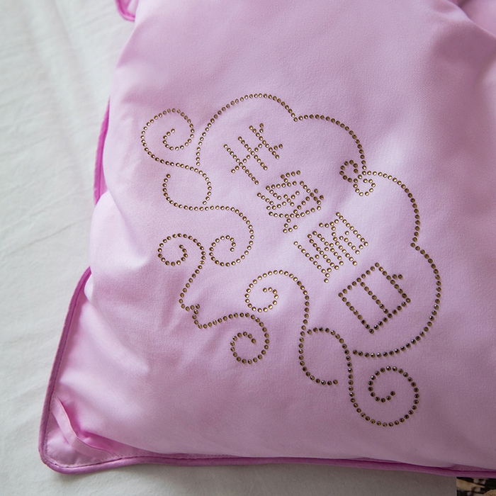 91家纺网 家纺一手货源 找家纺 VIP被业 2025新款简约无味纯色羊毛被冬被被子被芯 粉色