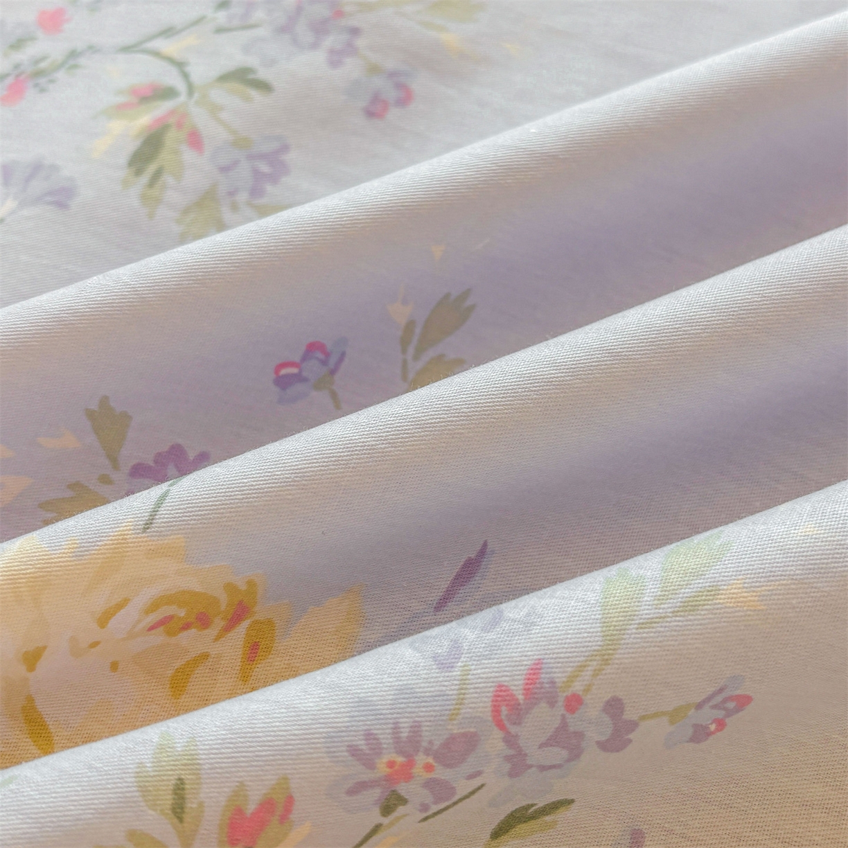 91家纺网 家纺一手货源 找家纺 （总）花梦欣 2025新款全棉纯棉印花单品系列-多规格枕套单品枕套枕套单件