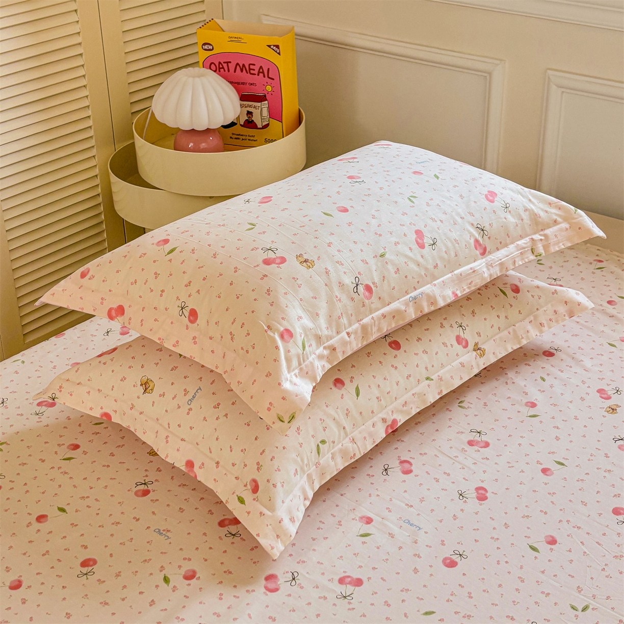 91家纺网 家纺一手货源 找家纺 （总）花梦欣 2025新款全棉纯棉印花单品系列-多规格枕套单品枕套枕套单件