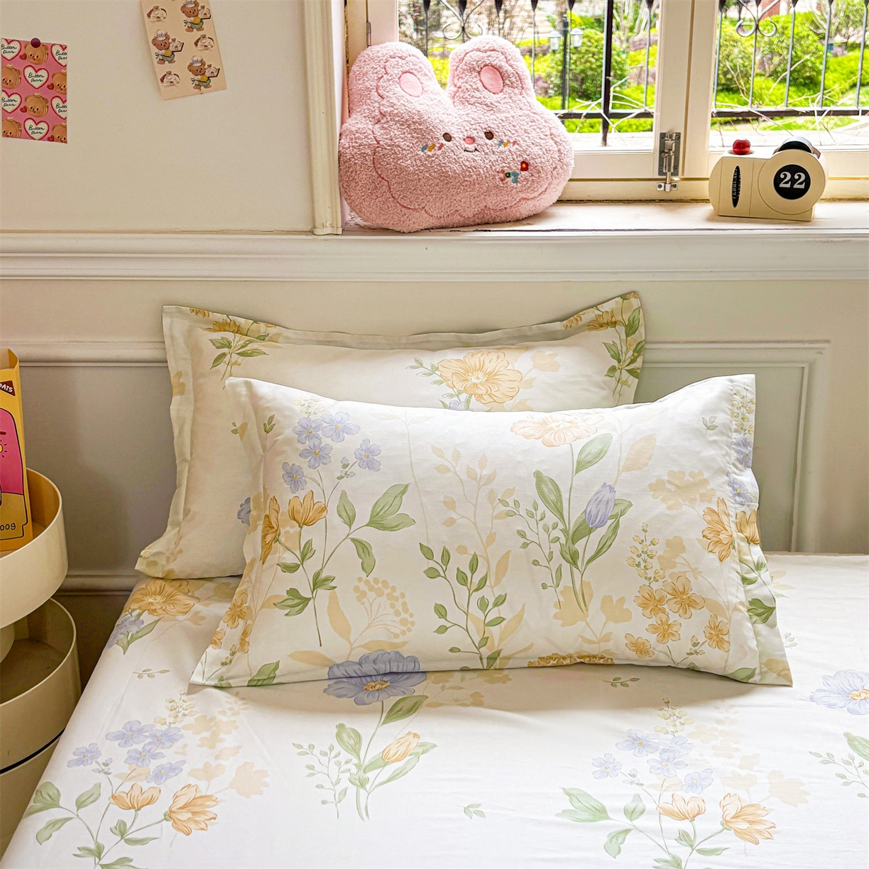 91家纺网 家纺一手货源 找家纺 花梦欣 2025新款全棉纯棉印花单品系列-多规格枕套单品枕套枕套单件 灯火阑珊