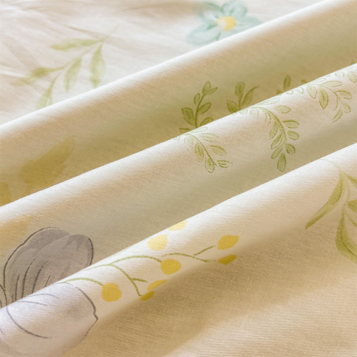 91家纺网 家纺一手货源 找家纺 花梦欣 2025新款全棉纯棉印花单品系列-多规格枕套单品枕套枕套单件 蝶舞恋曲