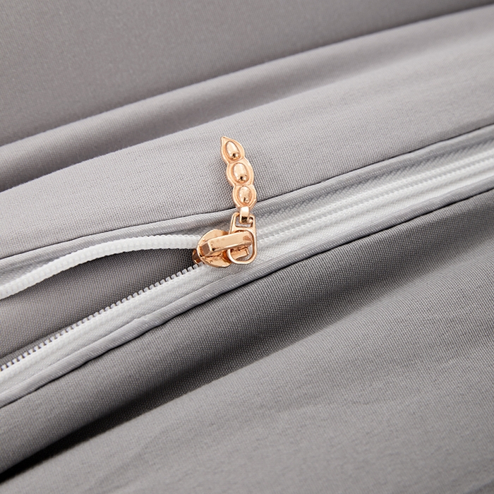 91家纺网 家纺一手货源 找家纺 VIP被业 2025新款双拼贴标大豆子母被冬被被子被芯 深灰拼浅灰