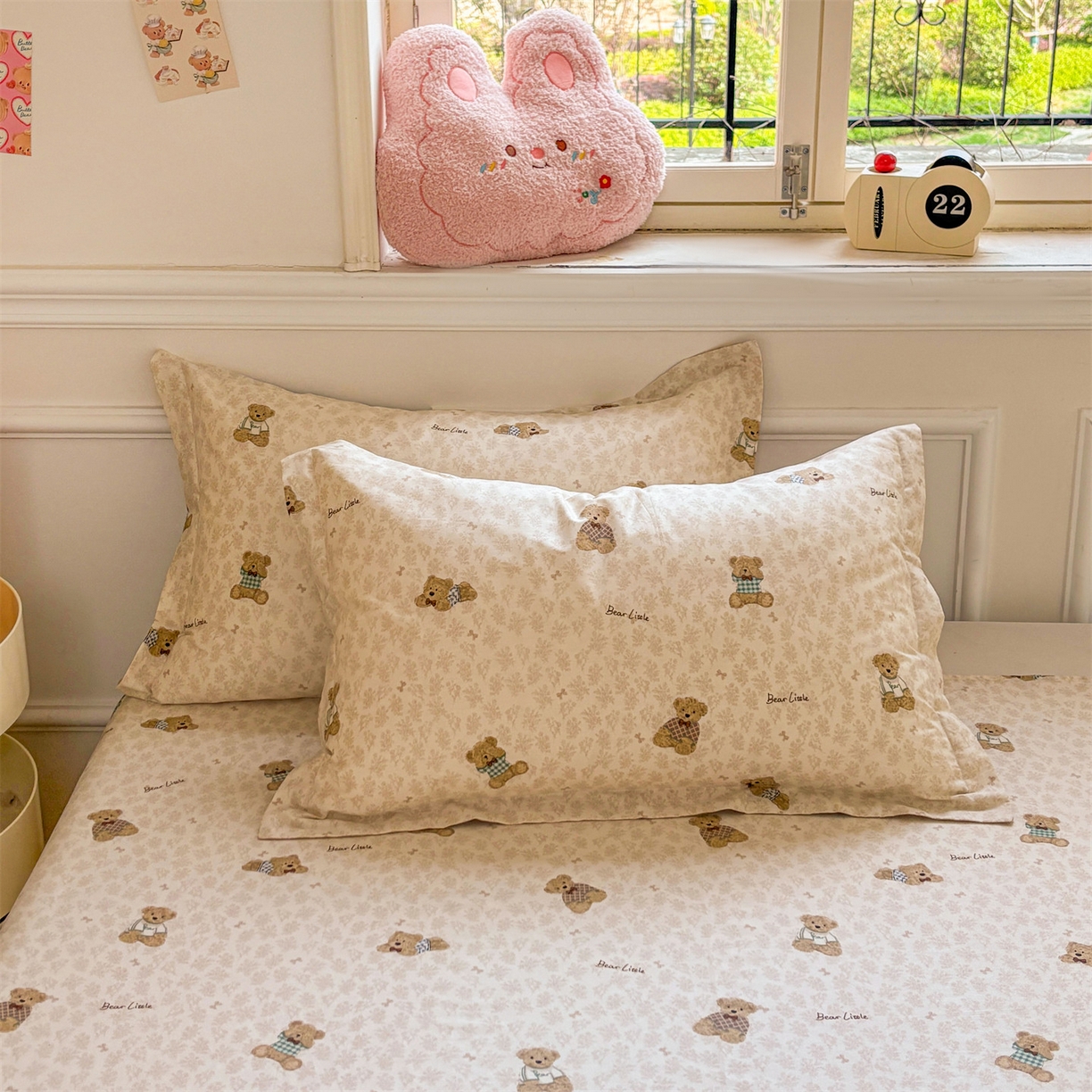 91家纺网 家纺一手货源 找家纺 花梦欣 2025新款全棉纯棉印花单品系列-多规格枕套单品枕套枕套单件 果酱电台