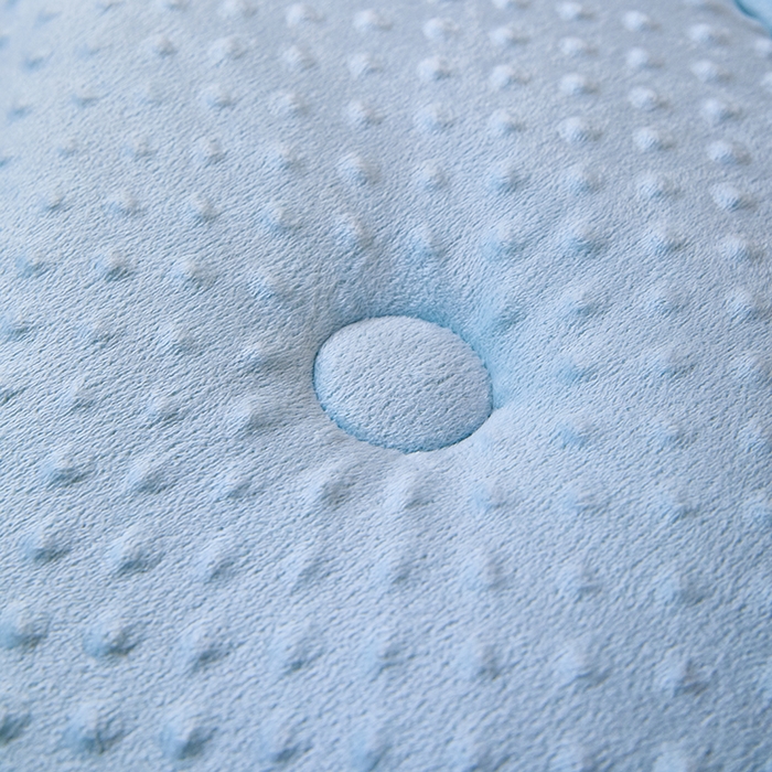 91家纺网 家纺一手货源 找家纺 天瑜家纺 2025新款针织棉豆豆绒大豆被冬被被子被芯 太空恐龙蓝