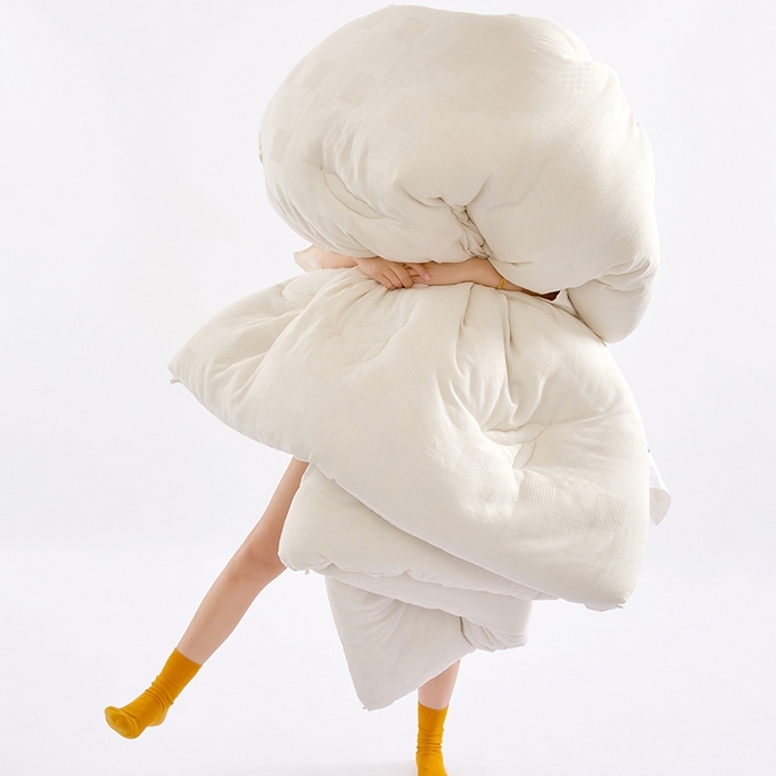 91家纺网 家纺一手货源 找家纺 （总）VIP被业 2025新款华夫格全棉纯棉大豆被被子被芯