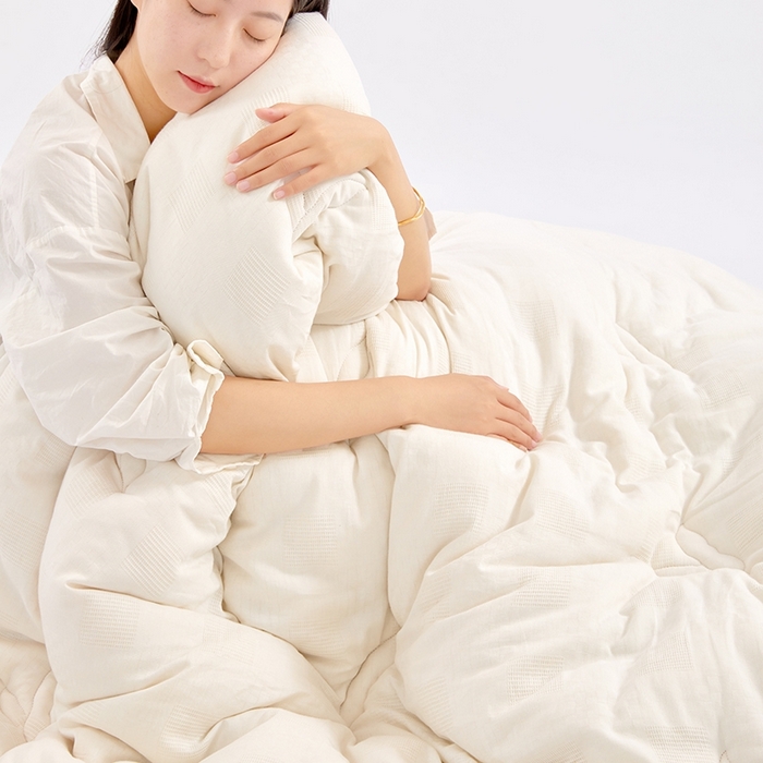 91家纺网 家纺一手货源 找家纺 （总）VIP被业 2025新款华夫格全棉纯棉大豆被被子被芯