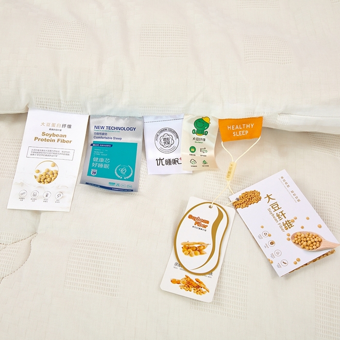 91家纺网 家纺一手货源 找家纺 VIP被业 2025新款华夫格全棉纯棉大豆被被子被芯 白色