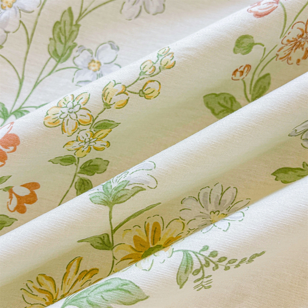 91家纺网 家纺一手货源 找家纺 花梦欣 2025新款全棉纯棉印花单品系列-多规格枕套单品枕套枕套单件 暖樱之舞