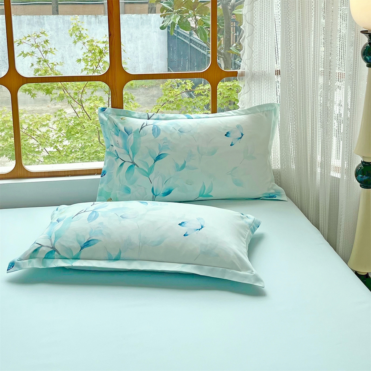 91家纺网 家纺一手货源 找家纺 佳宇轩 2025新款活性数码印花单人三件套双人四件套 一路生花