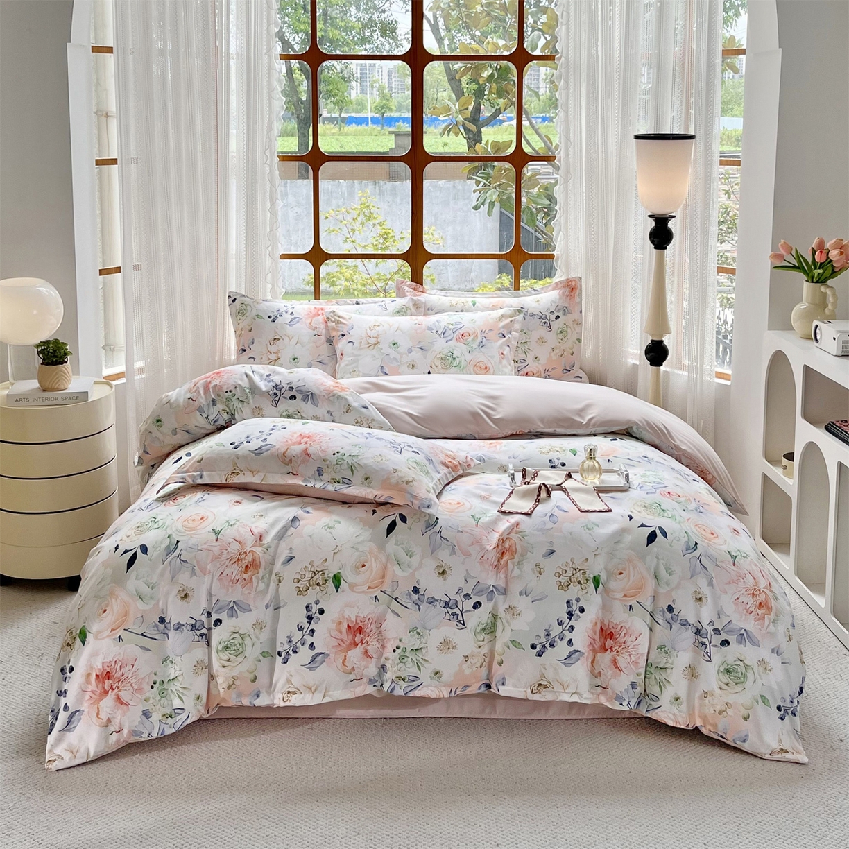 91家纺网 家纺一手货源 找家纺 （总）佳宇轩 2025新款活性数码印花单人三件套双人四件套