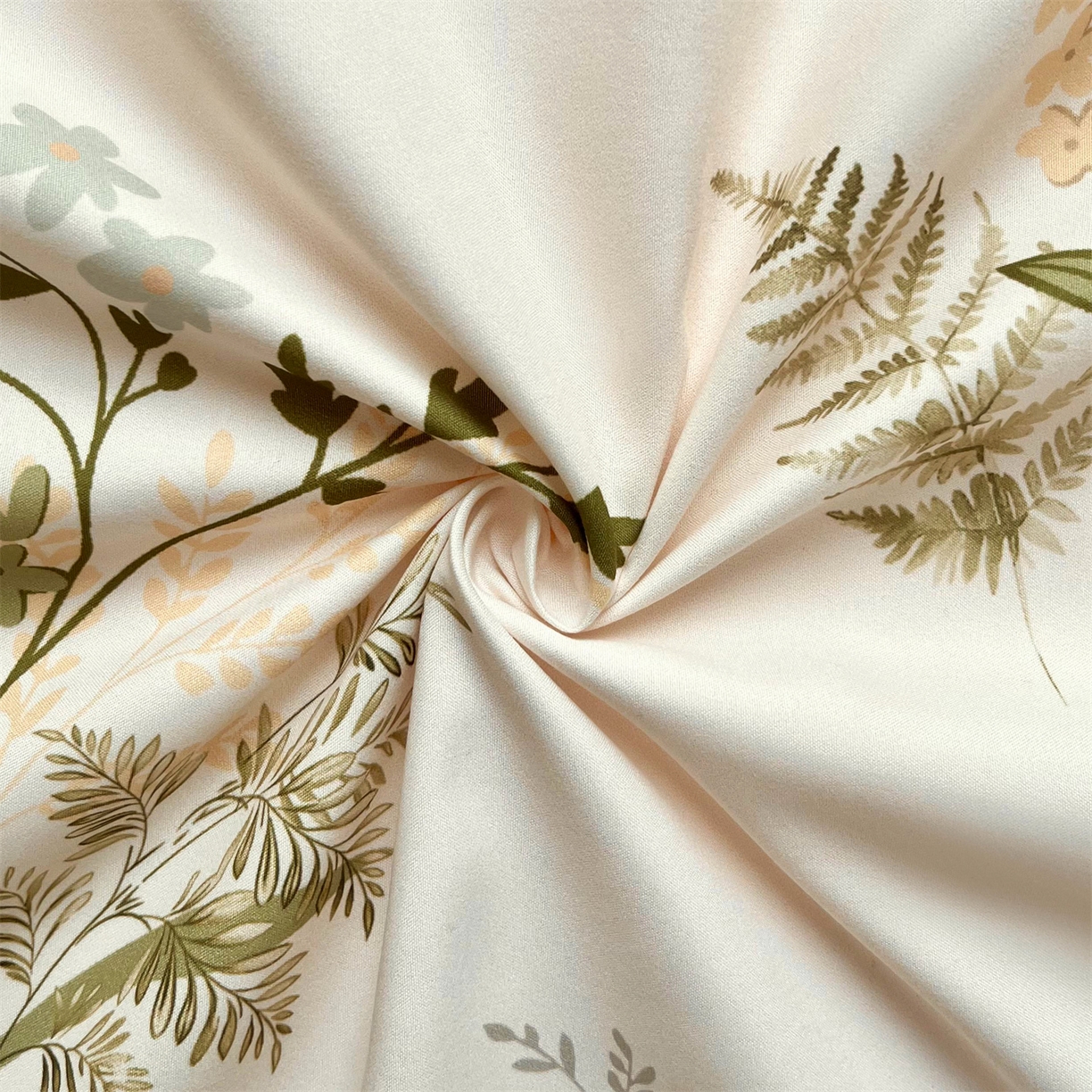 91家纺网 家纺一手货源 找家纺 佳宇轩 2025新款活性数码印花单人三件套双人四件套 忘忧草