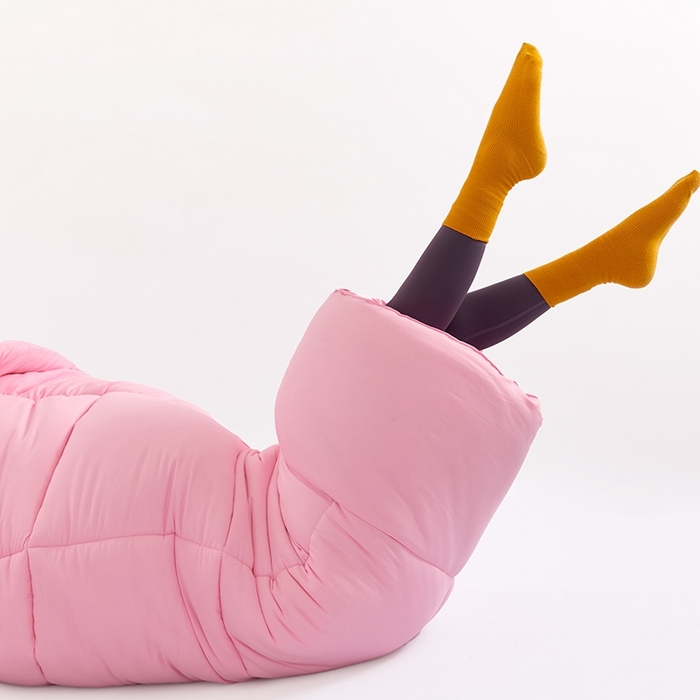 91家纺网 家纺一手货源 找家纺 VIP被业 2025新款简约纯色磨毛压被冬被被子被芯 粉色