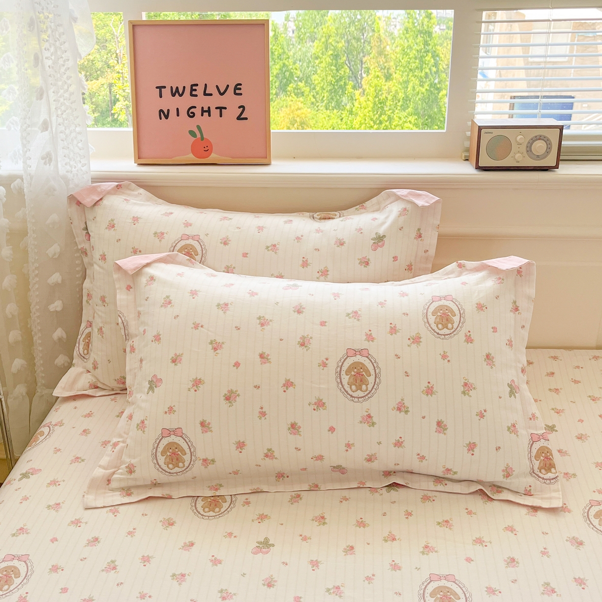 91家纺网 家纺一手货源 找家纺 花梦欣 2025新款全棉纯棉印花单品系列-多规格枕套单品枕套枕套单件 云朵相馆