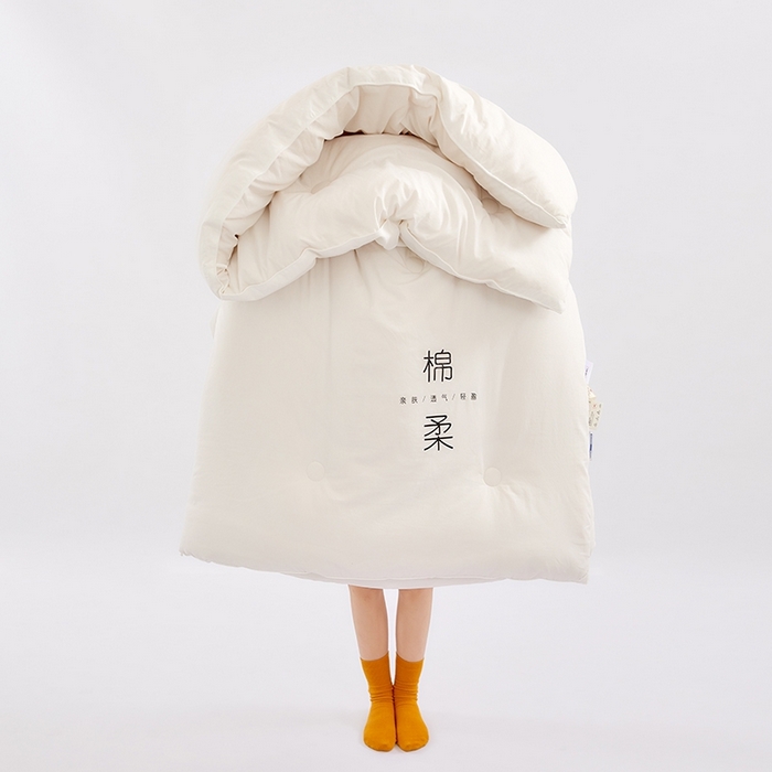 91家纺网 家纺一手货源 找家纺 （总）VIP被业 2025新款简约棉柔水洗棉被芯冬被被子被芯