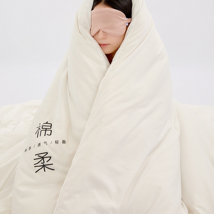 91家纺网 家纺一手货源 找家纺 （总）VIP被业 2025新款简约棉柔水洗棉被芯冬被被子被芯