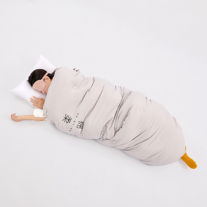 91家纺网 家纺一手货源 找家纺 VIP被业 2025新款简约棉柔水洗棉被芯冬被被子被芯 绵柔灰