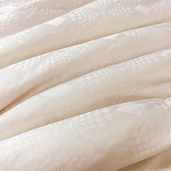 91家纺网 家纺一手货源 找家纺 （总）VIP被业 2025新款婚庆全棉纯棉肽元素提花冬被被子被芯