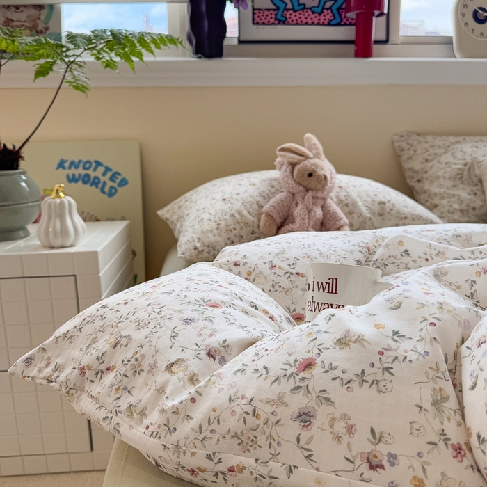 91家纺网 家纺一手货源 找家纺 （总）慕尚家纺 2025新款全棉纯棉母婴双层纱四件套