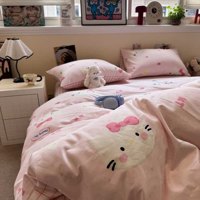 （总）慕尚家纺 2025新款13070全棉纯棉印花四件套